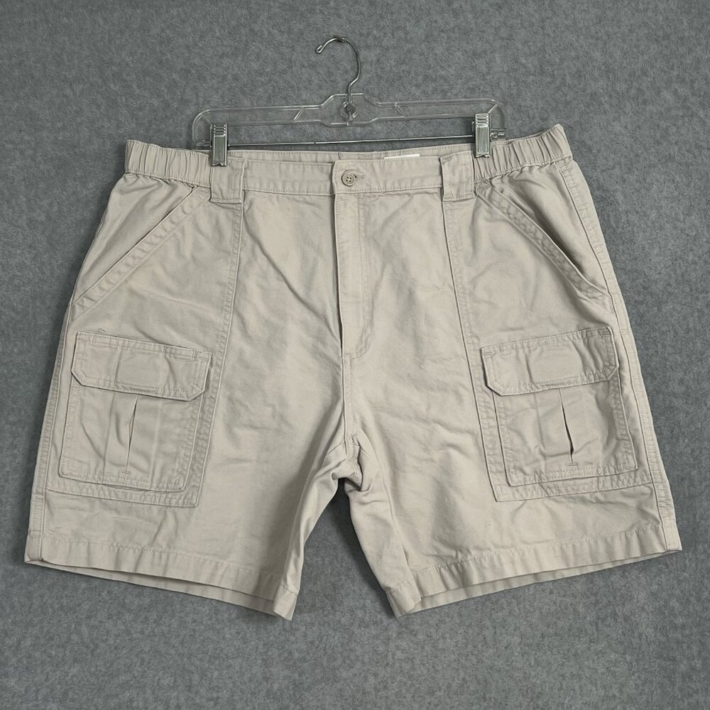 Savane Shorts Cargo Hikers Hiking Outdoor Walking Beige Cell Pocket Men's Sz 40
